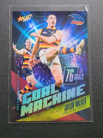 2024 AFL Select Goal Machine Taylor Walker Adelaide LOW 9/80