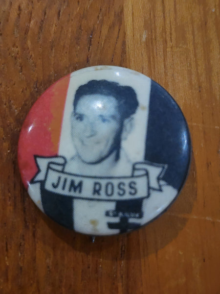 1950s Argus Football Badge - St Kilda Jim Ross