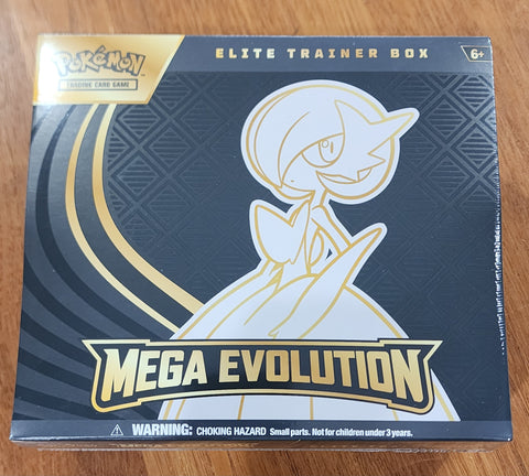 POKEMON TCG MEGA EVOLUTION ETB ELITE TRAINER BOX (GARDEVOIR) NEW SEALED FACTORY