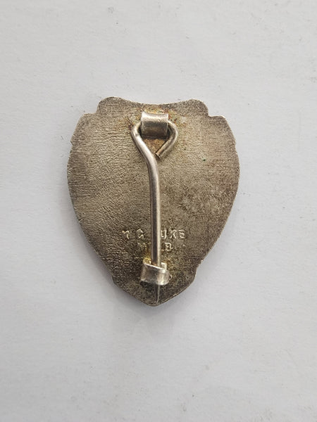 AFL GEELONG C & F Club Life Member medal and Geelong Supporter's Badge