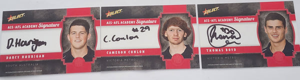 2013 AFL FUTURE FORCE SIGNATURE RED CARD FULL SET INC MARCUS BONTEMPELLI  FFRS1 - FFRS30