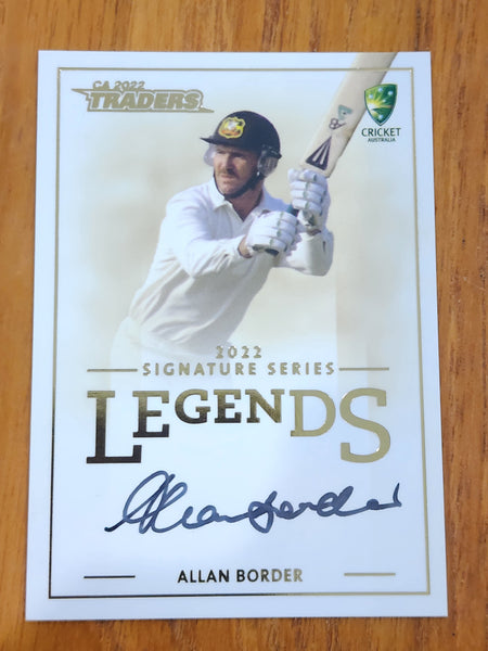 2022 CA Traders Signature Series Legends Allan Border 70/150