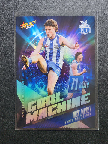 2024 AFL Select Goal Machine Nick Larkey North Melbourne LOW 9/80