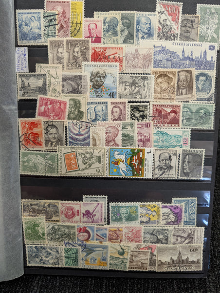 Czechoslovakia 1922-1970s Stamp Collection in Stockbooks