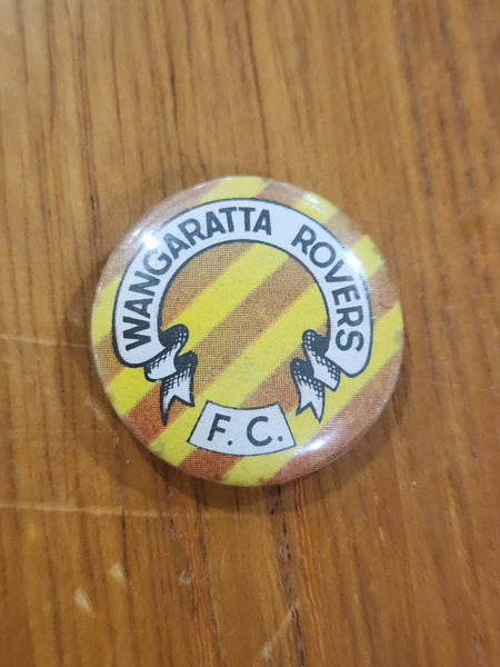 1950s Argus Football Badge - Wangaratta Rovers Football Club