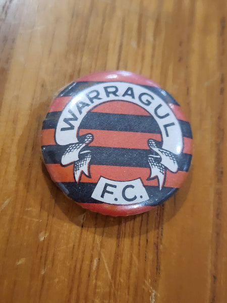 1950s Argus Football Badge - Warragul Football Club