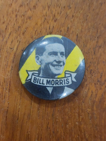 1950s Argus Football Badge - Richmond Bill Morris