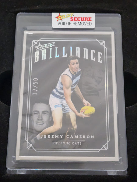 2022 AFL Select Brilliance Jeremy Cameron Geelong 17/50