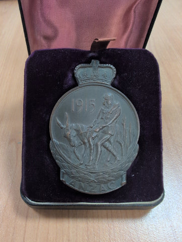 WW1 1915 ANZAC 50th Anniversary Gallipoli Campaign Medal