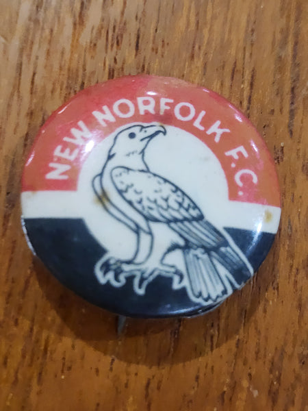 1950s Argus Football Badge - New Norfolk Football Club