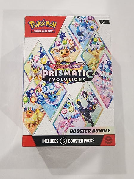 Pokemon TCG Scarlet & Violet Prismatic Evolutions Booster Bundle. New! Sealed.
