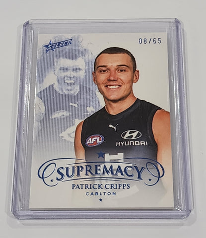 2024 AFL Select Supremacy Patrick Cripps Carlton LOW 8/65