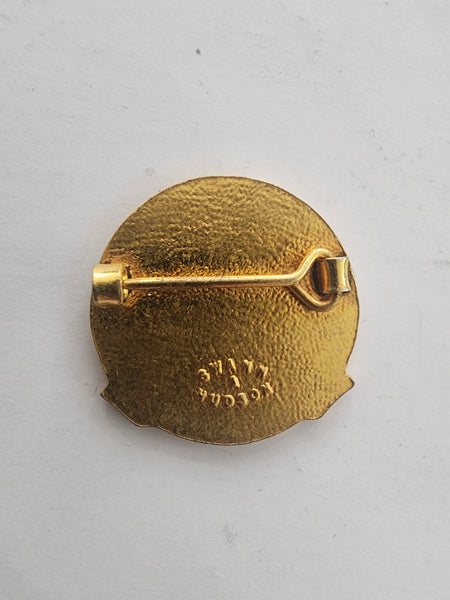1980 VFL Bulldog/Footscray Supporters badge by Swann and Hudson