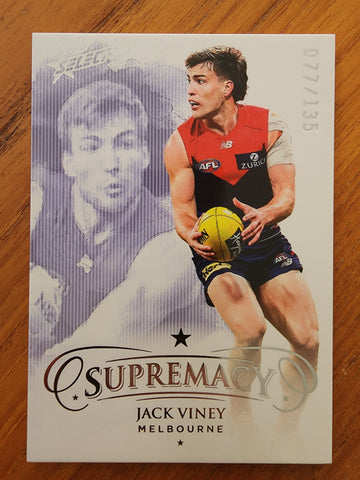 2021 AFL Select Supremacy Jack Viney Melbourne 77/135