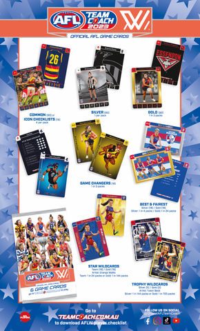 2023 AFL W Teamcoach Box Pre Order