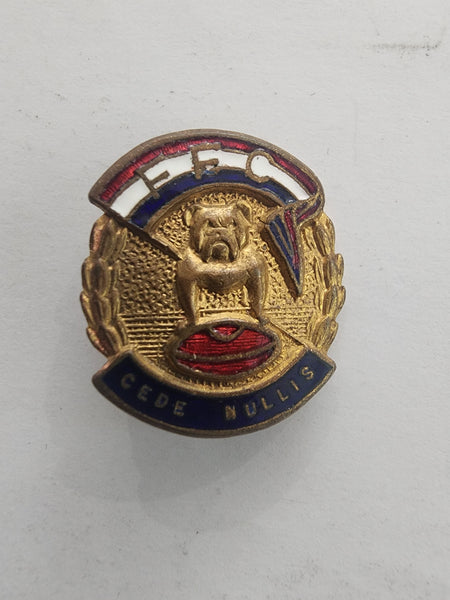 1950s VFL FFC  Footscray Membership Badge