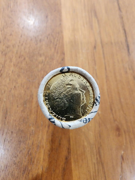 Australia 2017 Royal Australian Mint  $2 Coloured Remembrance Mint Roll