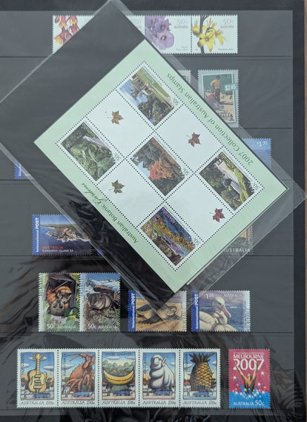 Australia Post 2007 Year Album.  Executive Leather