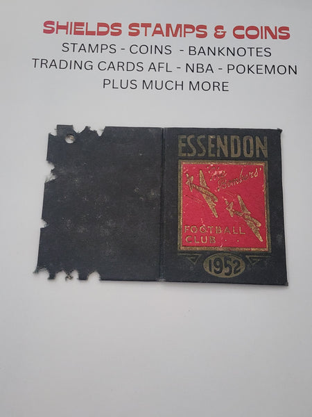 VFL 1952 Essendon Football Club Membership Season Ticket No. 517