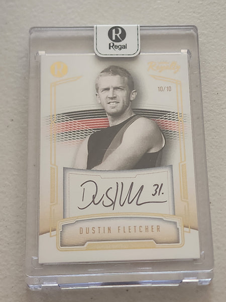 2021 Regal Royalty Dustin Fletcher Signature Essendon 10/10