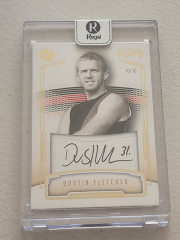 2021 Regal Royalty Dustin Fletcher Signature Essendon 10/10