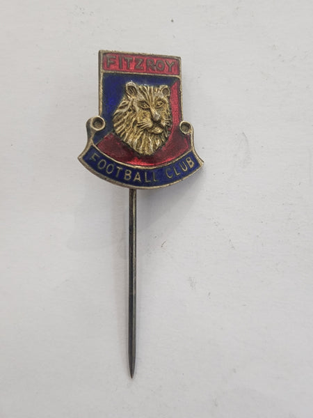 1927- 1928 4  VFL Fitzroy Football Club Membership badges and pins