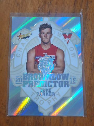 2019 AFL Select Platinum Brownlow Medal Predictor Luke Parker Sydney BPP126 025/45