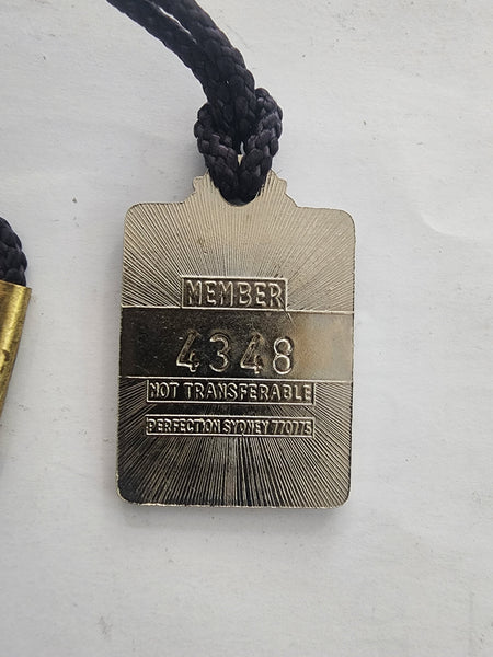 AFL Western Bulldogs Fighting Membership Badge