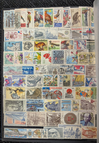 Czechoslovakia 1922-1970s Stamp Collection in Stockbooks