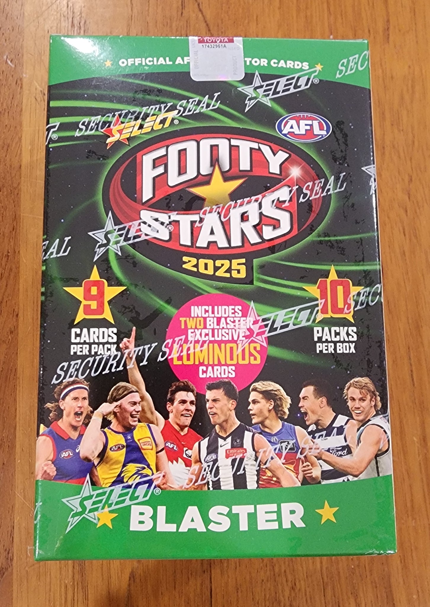 2025 AFL Select Footy Stars Blaster Box Sealed New