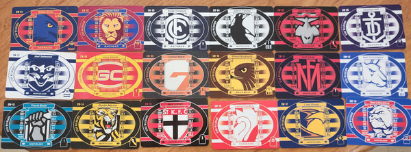 2017 AFL Teamcoach Star Wildcard Complete Set of 18 cards