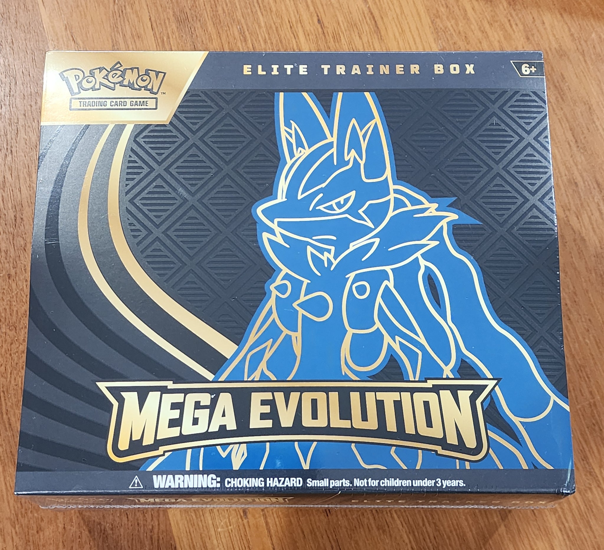 POKEMON TCG MEGA EVOLUTION ETB ELITE TRAINER BOX (LUCARIO) NEW SEALED FACTORY