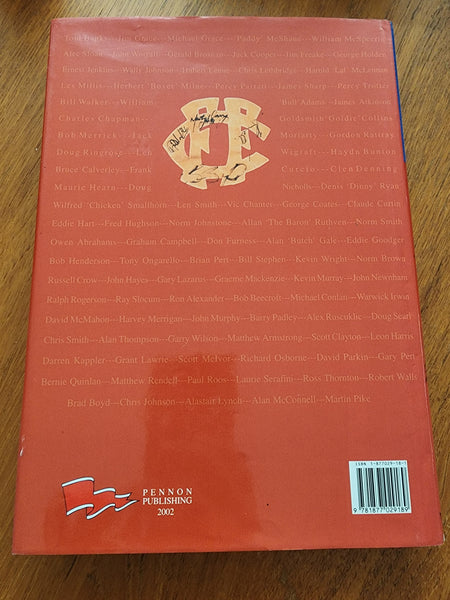 Fitzroy For the Love of the Jumper Chris Donald Hardcover book 60+ signatures