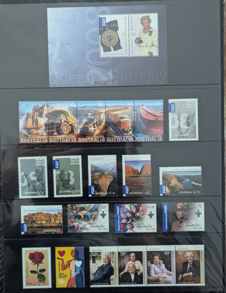 Australia Post 2008 Year Album. Executive Leather