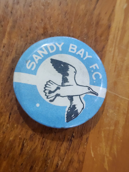 1950s Argus Football Badge - Sandy Bay Football Club