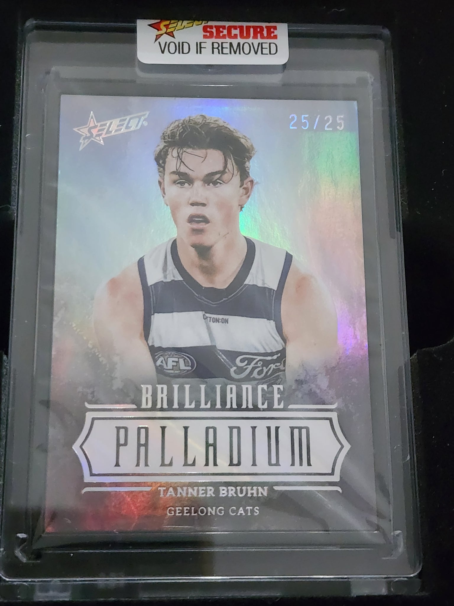 2024 AFL Select Brilliance Palladium TANNER BRUHN Geelong 25/25