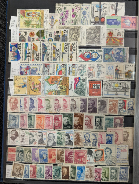 Czechoslovakia 1922-1970s Stamp Collection in Stockbooks