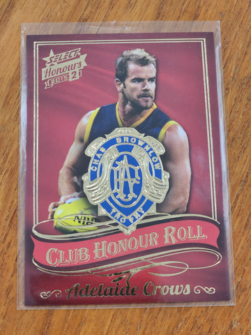 2015 AFL Select Honours 2 Club Honour Roll Mark Ricciuto Adelaide Crows CHR2 70/75