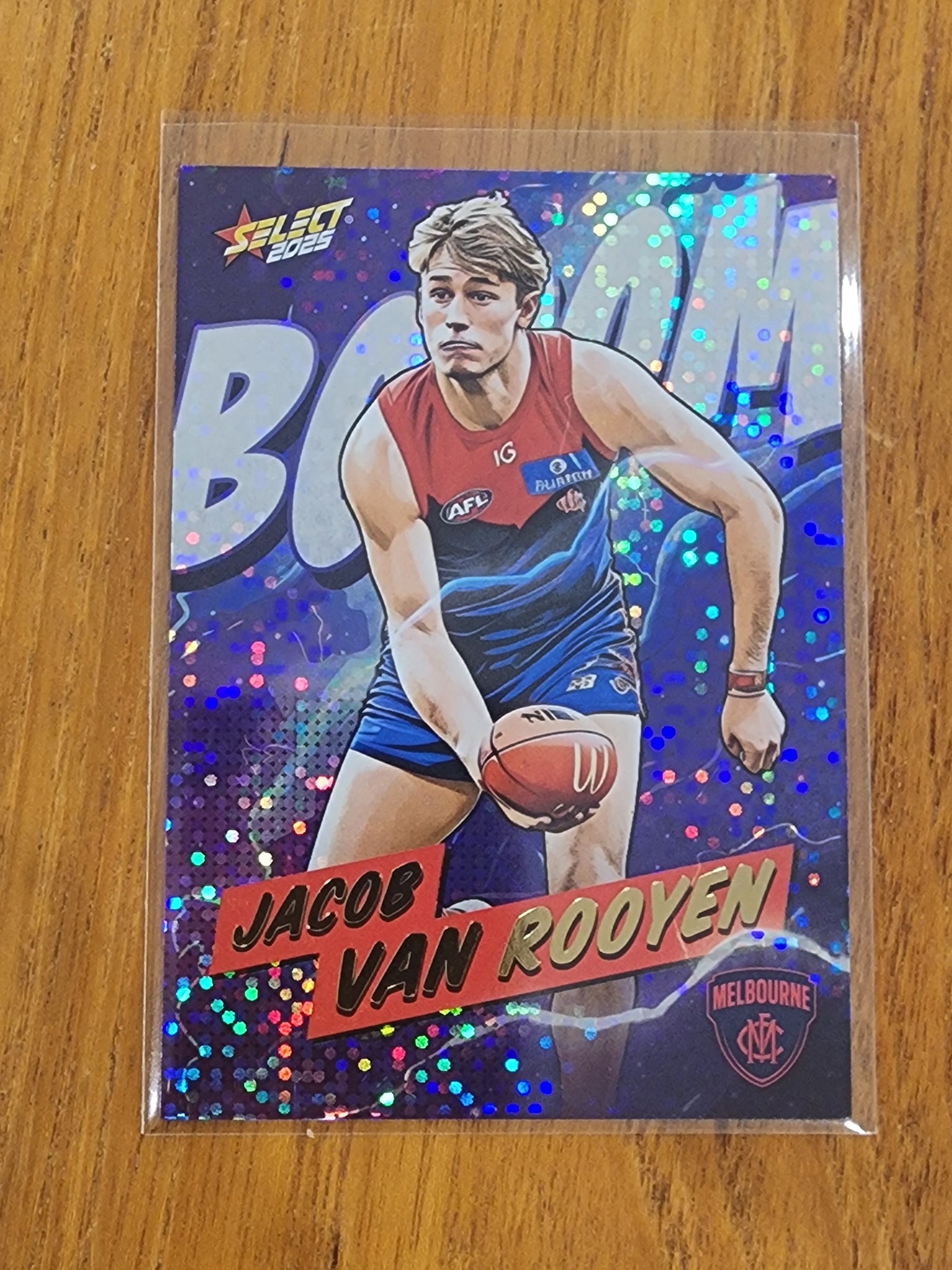 2025 AFL Select Hobby Boom Jacob Van Rooyen Melbourne 04/85 BMH65