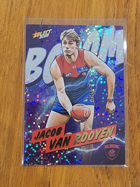 2025 AFL Select Hobby Boom Jacob Van Rooyen Melbourne 04/85 BMH65