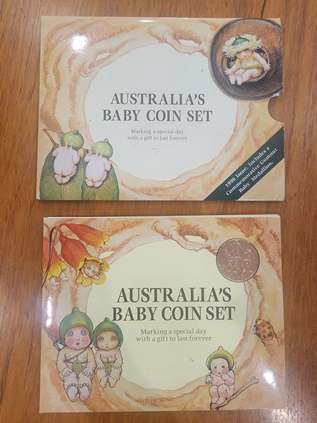 1996 Baby Unc Australia's Baby Coin Set