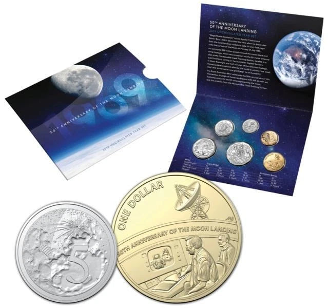 2019 RAM 50th Anniversary of The Moon Landing Uncirculated Set