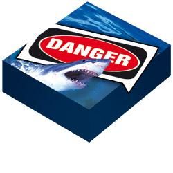 Tuvalu 2007 $1 Deadly and Dangerous Australian Great White Shark 1oz 999 Silver Proof Coin Box Cert