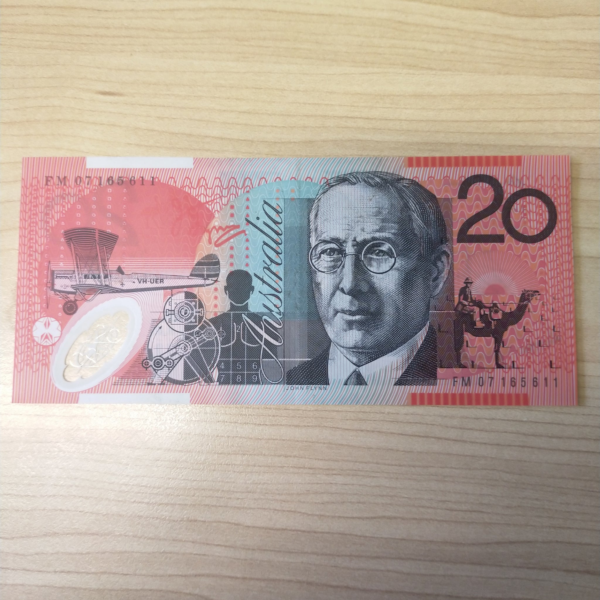 R421a Australian $20 Stevens Henry Uncirculated Banknote