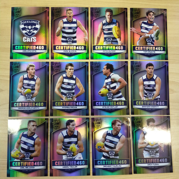 2017 Select Certified 460 Geelong Cats Team Set of 12 Football Cards