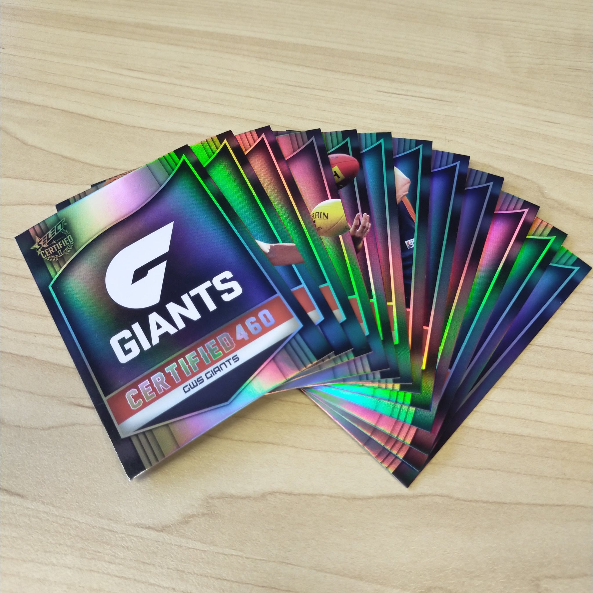 2017 Select Certified 460 GWS Giants Team Set of 12 Football Cards