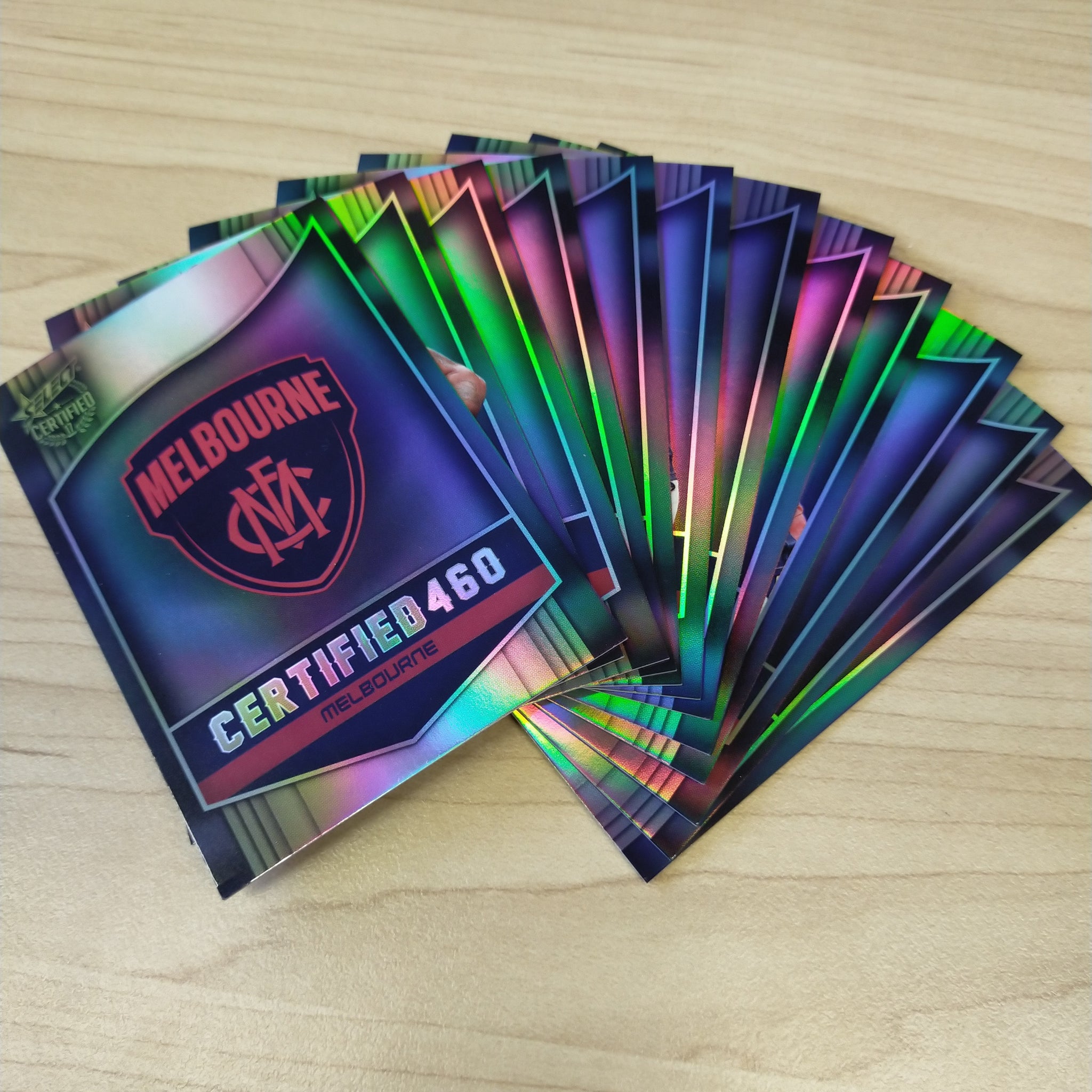 2017 Select Certified 460 Melbourne Team Set of 12 Football Cards
