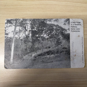 WWI Australian West Africa Postcard With AIF Message on Reverse