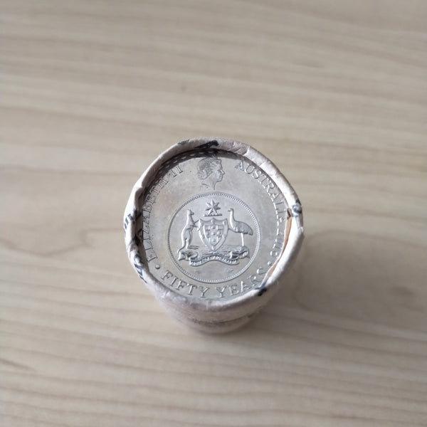 Australia 2016 Royal Australian Mint 20c 50 Years of Decimal Currency Changeover RAM Mint Coin Roll