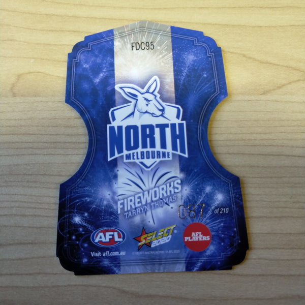 2020 Select Fireworks Tarryn Thomas North Melbourne No.087/210